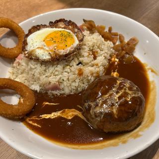 ロコモコピラフ(ベビーフェイスプラネッツ姫路店)