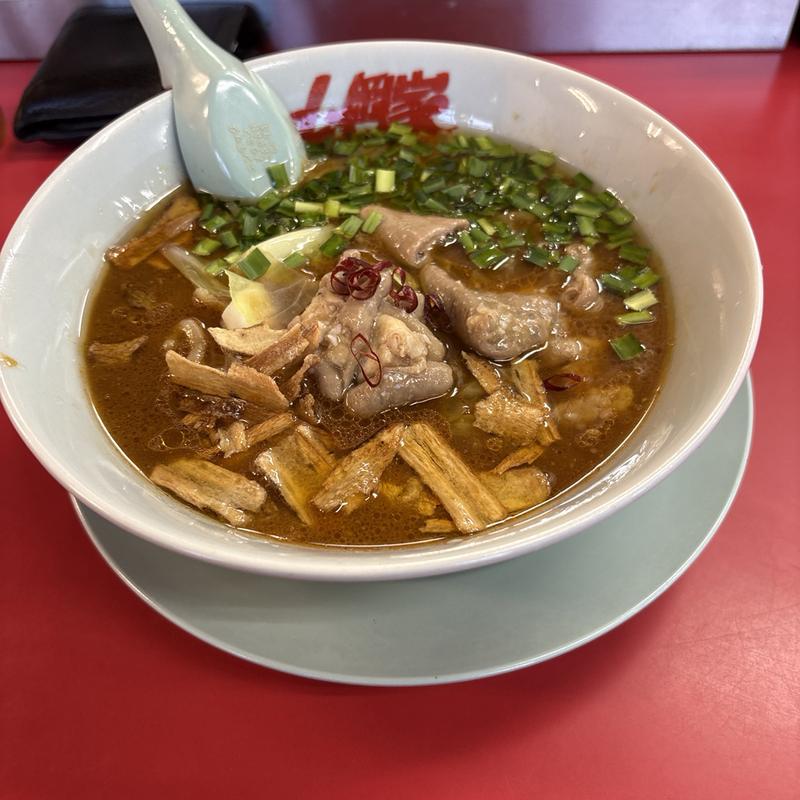 スタミナもつ醤油ラーメン(ラーメン山岡家 越谷レイクタウン店)