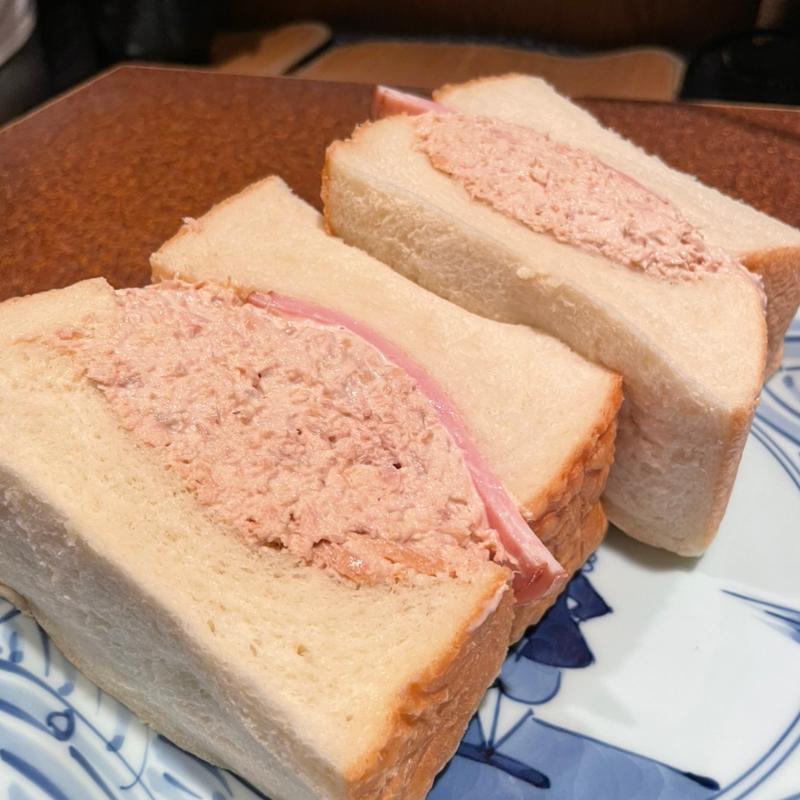 ハムツナサンド(アメリカン )