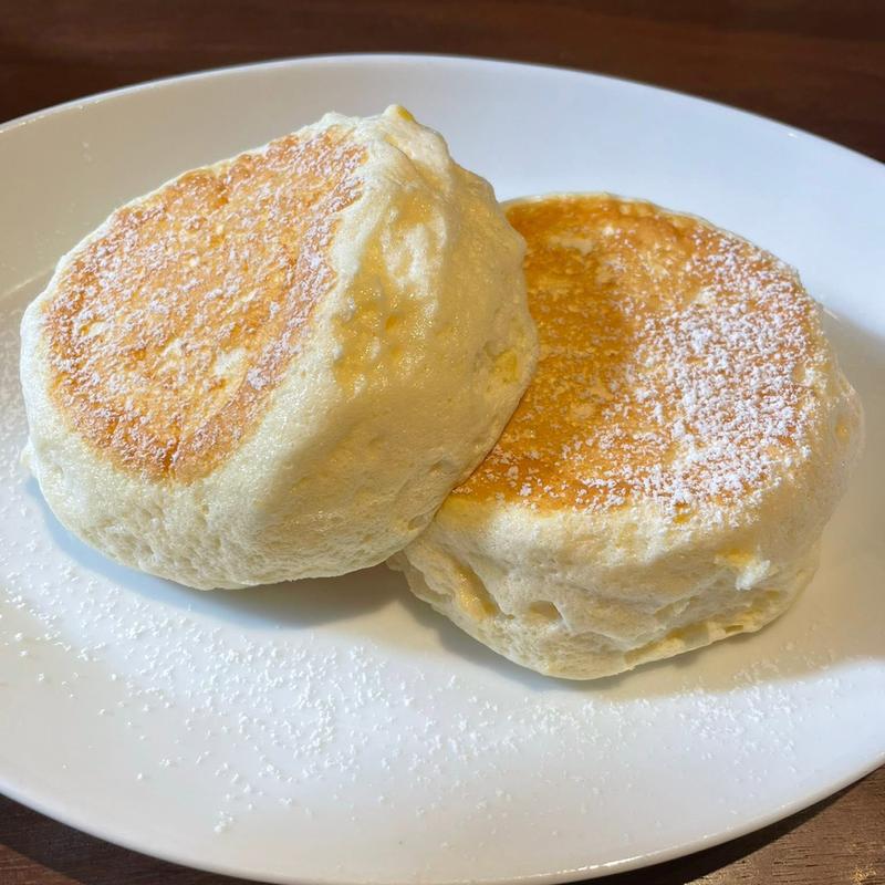 むさしの森珈琲特製ふわっとろパンケーキ(むさしの森珈琲 世田谷オークラランド店)