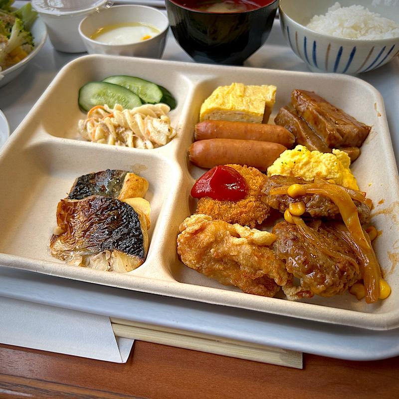 朝食バイキング(ホテルパコジュニア北見)