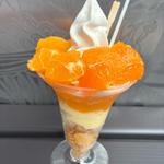 清見ダンゴールパフェ