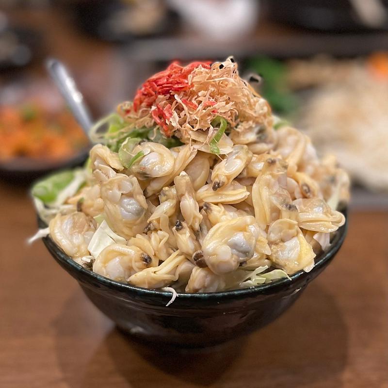 あさりネギもんじゃ(おしお 居‐ima‐店 )