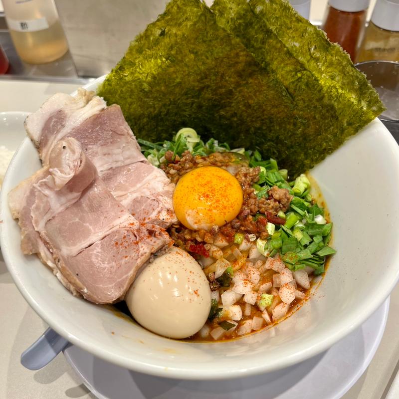 麻辣シビカラまぜそば(キラメキノトリ 西大路円町店)