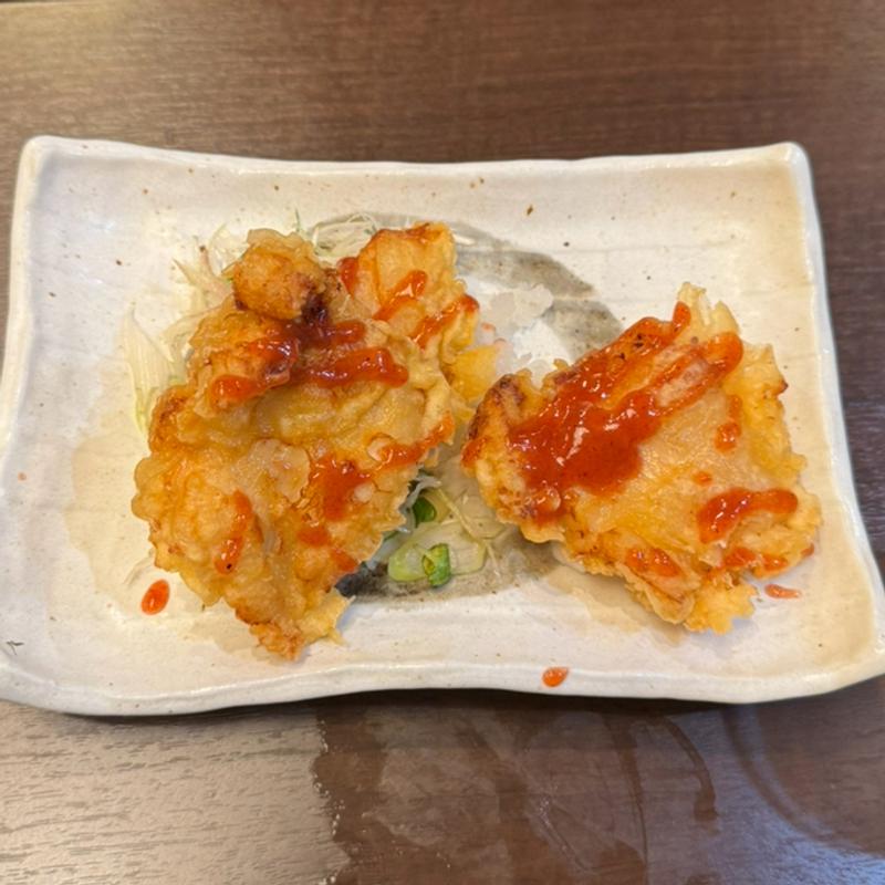とり天梅おろし(大衆酒場 永山 長野駅前店)
