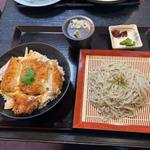 カツ丼　ざるそばセット