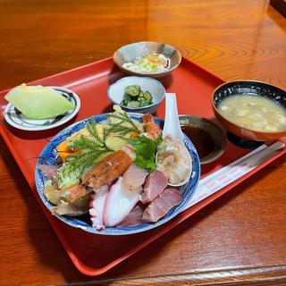 海鮮丼 大盛り