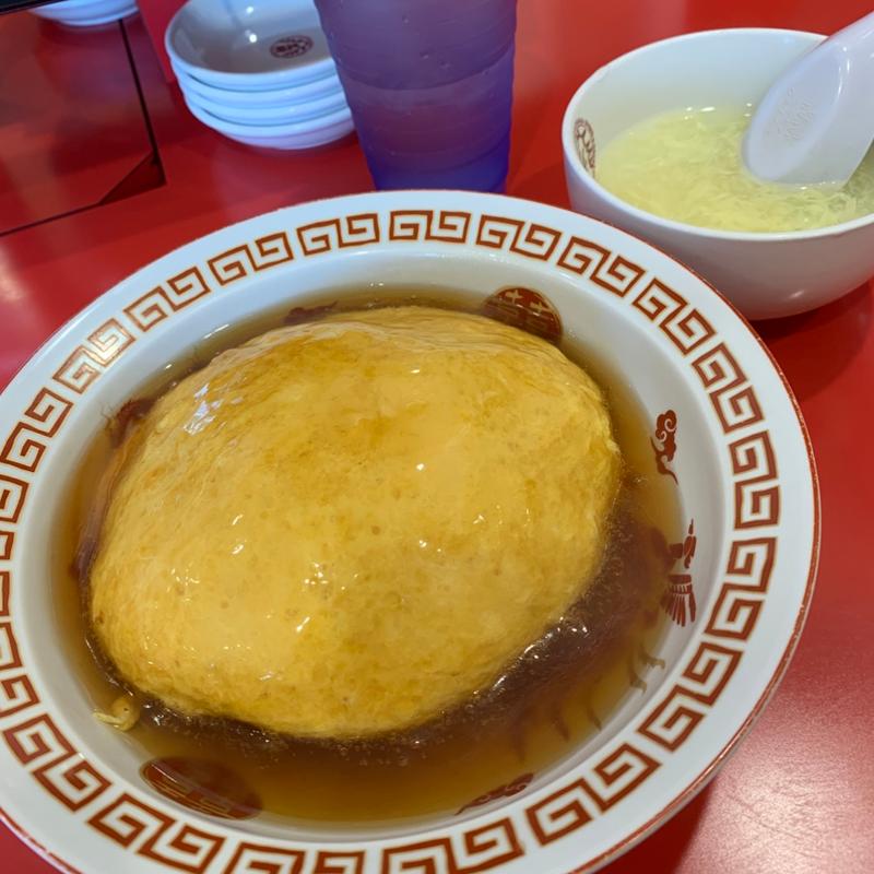 ふわとろ天津飯(大阪王将 上板橋店)