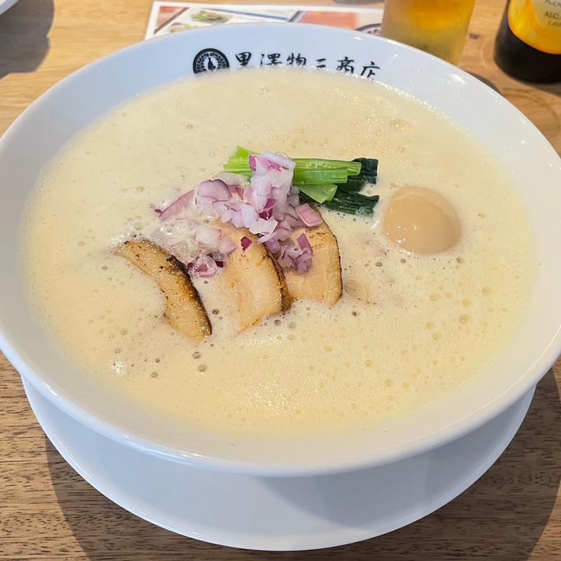 特製泡鶏白湯そば(麺屋黒澤)