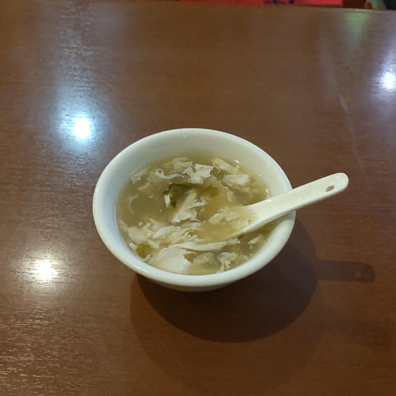 チャーハンスープ(龍興楼)