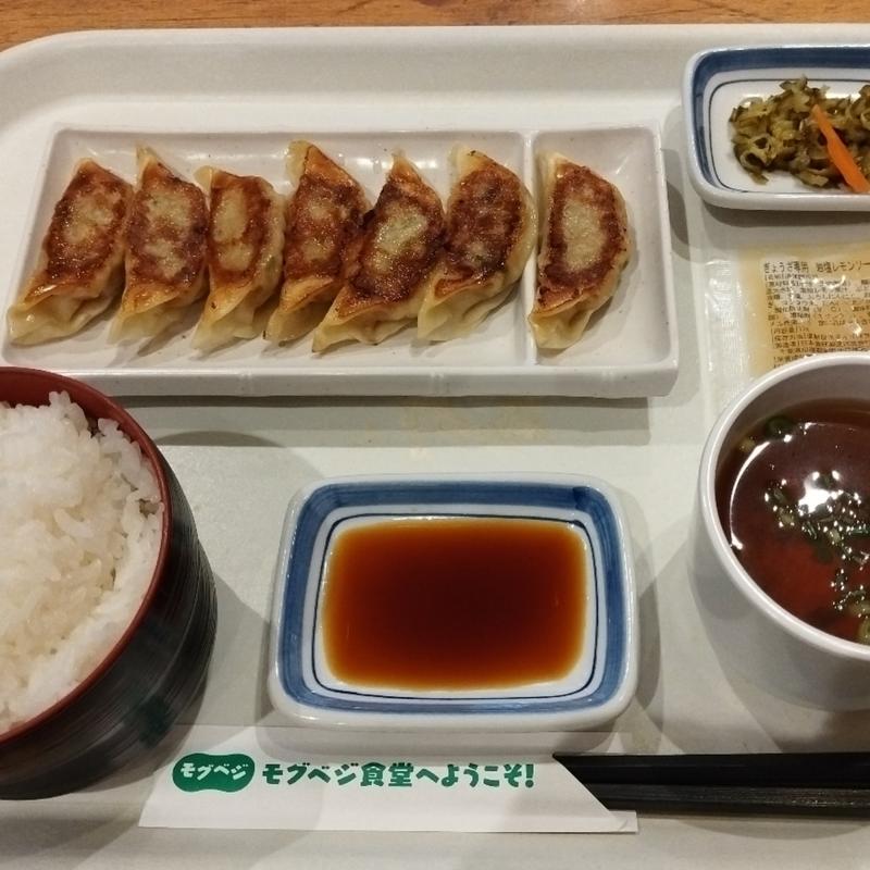 ぎょうざ7個定食 大盛りごはん(リンガーハット アリオ亀有店)