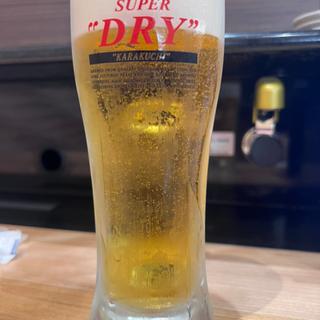 生ビール(すし食いねぇ！金沢駅前店)