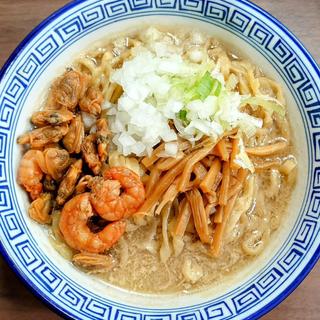 濃厚海老ラーメン 海老 浅利
