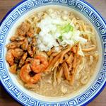 濃厚海老ラーメン 海老 浅利