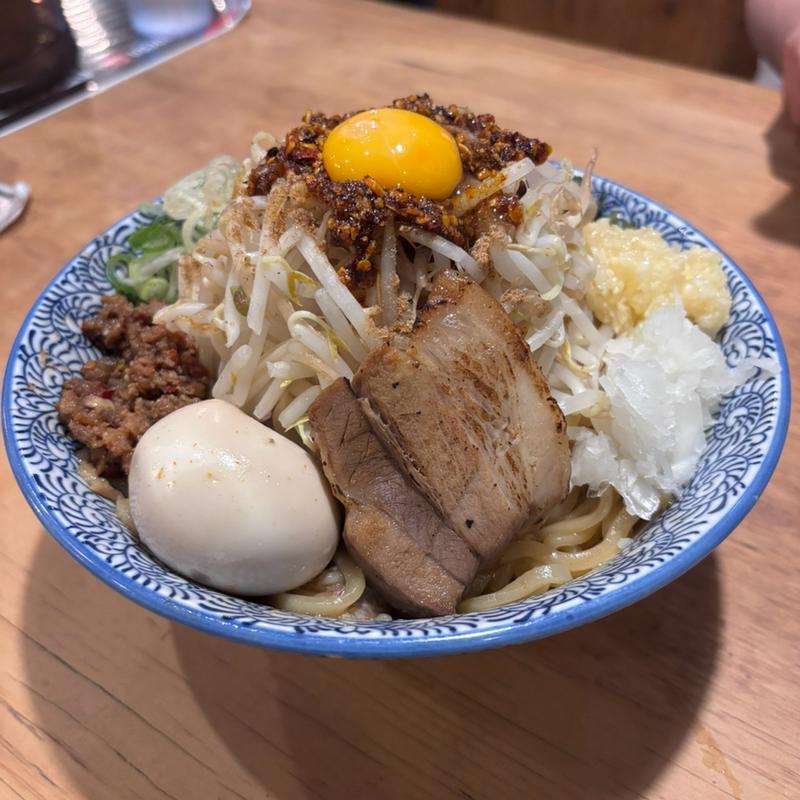 まぜそば(麺増し)(つけ麺ラーメンまぜそば 五十五番 高浜店)