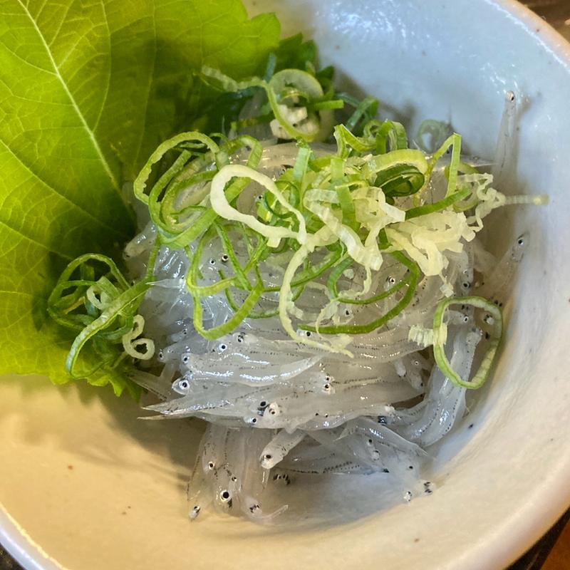 どろめ（イワシの稚魚）(ひろめで安兵衛 （屋台餃子 安兵衛）)