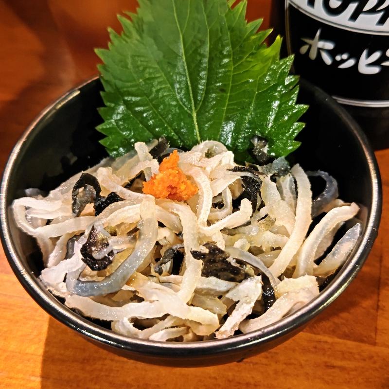 フグ皮ポン酢(魚参 横浜西口店)