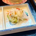あさりとホタテの酢の物