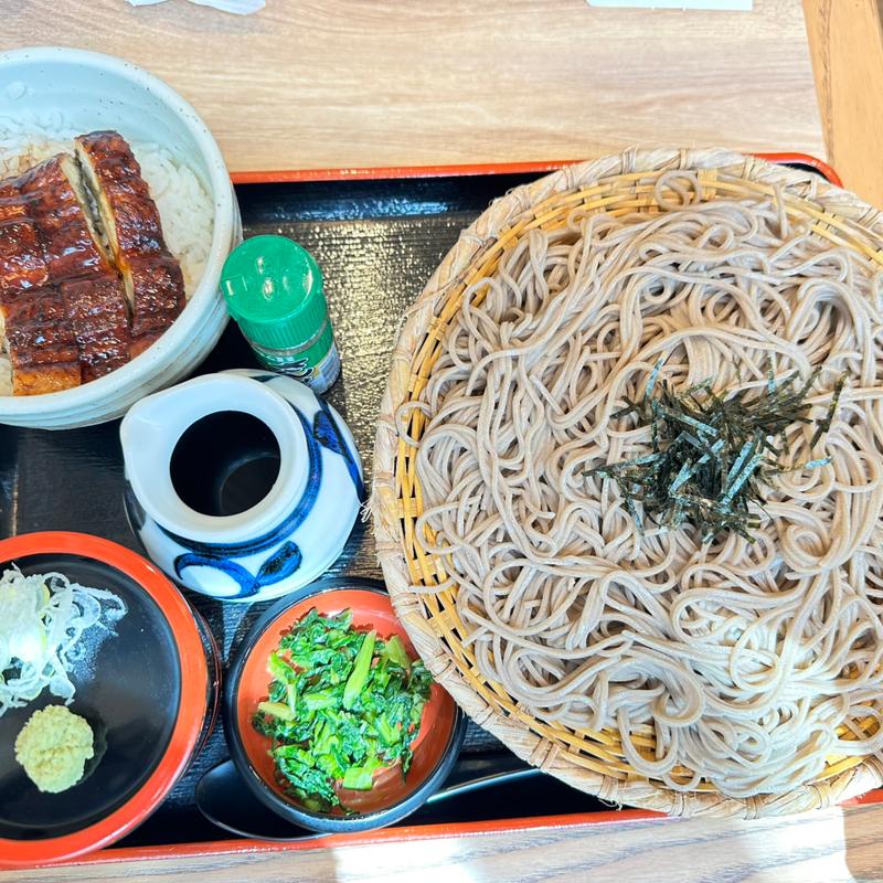 うな丼定食(おらが蕎麦 新横浜キュービックプラザ店)