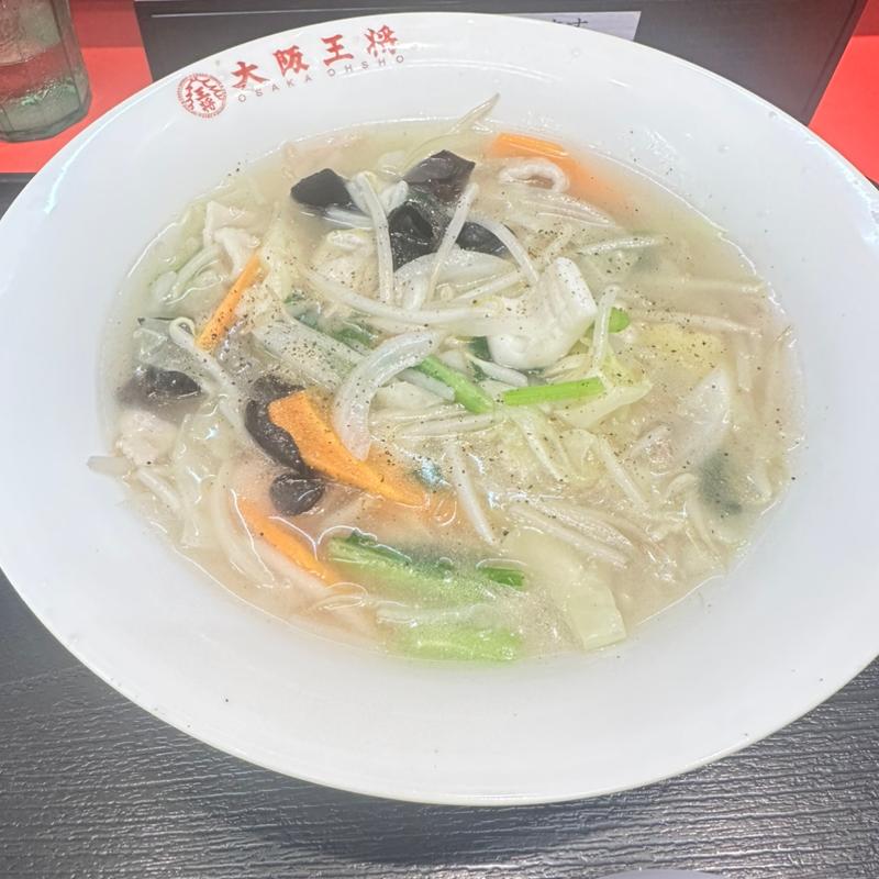 大阪ちゃんぽん(大阪王将 福山駅店)