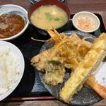ボリュームセット(天ぷら大吉 ホワイティうめだ店)