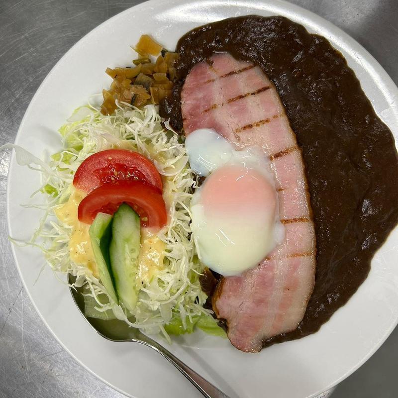 ベーコン温玉カレー(萌木の村 ROCK)