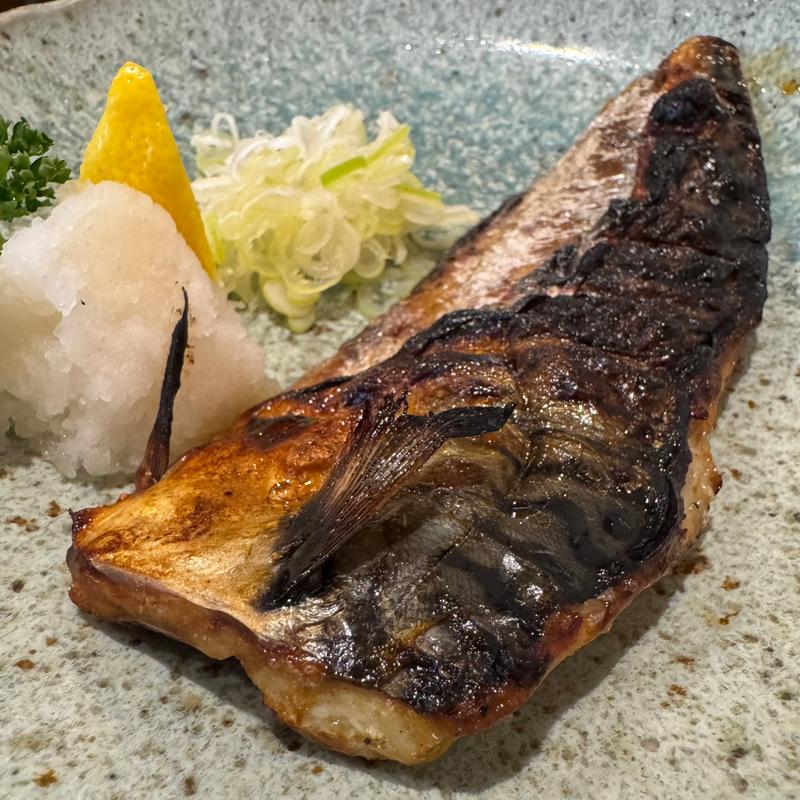 とろ塩サバ炙り焼き定食(酒場定食堂 ふたつき 喜喜)
