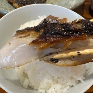 とろ塩サバ炙り焼き定食