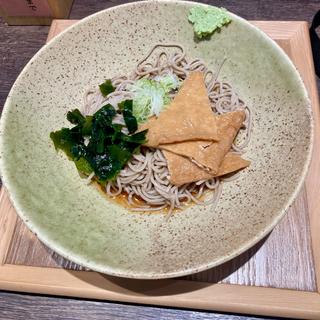 冷やしきつねそば(蕎麦いまゐ 新横浜店)