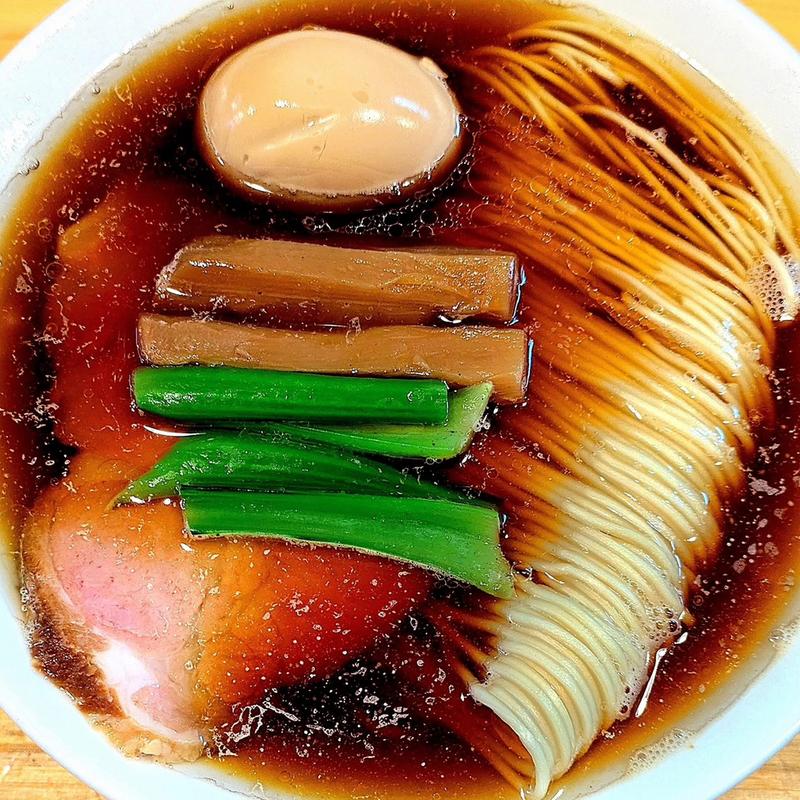 味玉中華そば 大盛り(世田谷中華そば 祖師谷七丁目食堂)