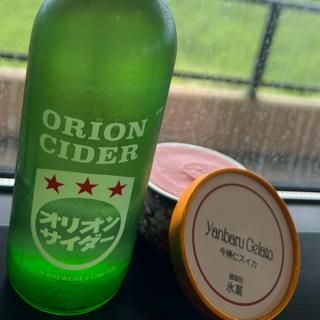 オリオンサイダー　スイカジェラート(辺戸岬こうようパーラー)