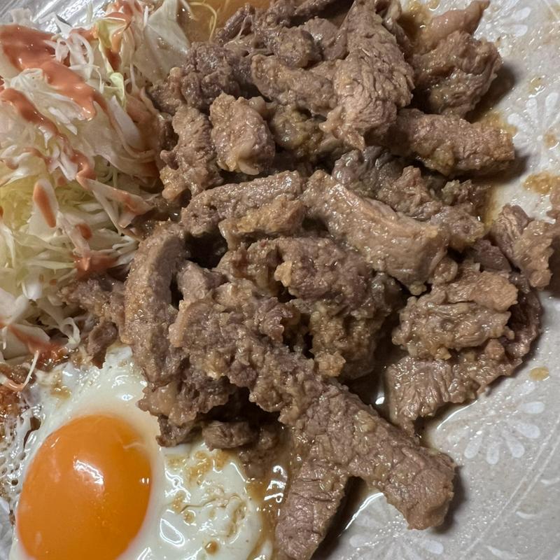 おかず牛焼肉(前田食堂)