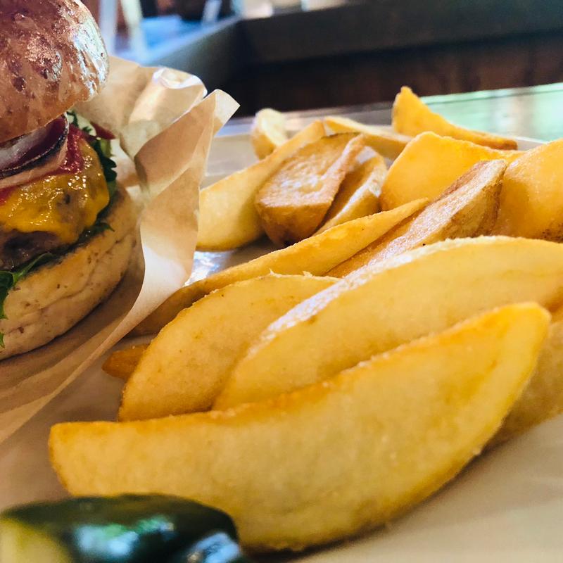 フレンチフライ_A set Kagoshima Burger(マザルバカフェ)