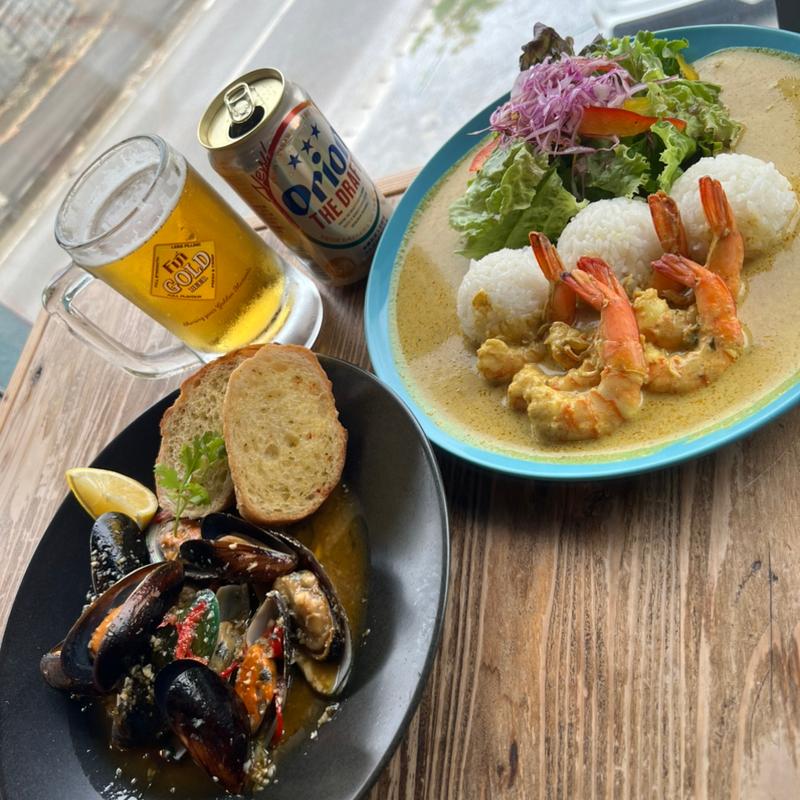 カレー　ムール貝(Airando FIJI Restaurant(アイランド フィジーレストラン))