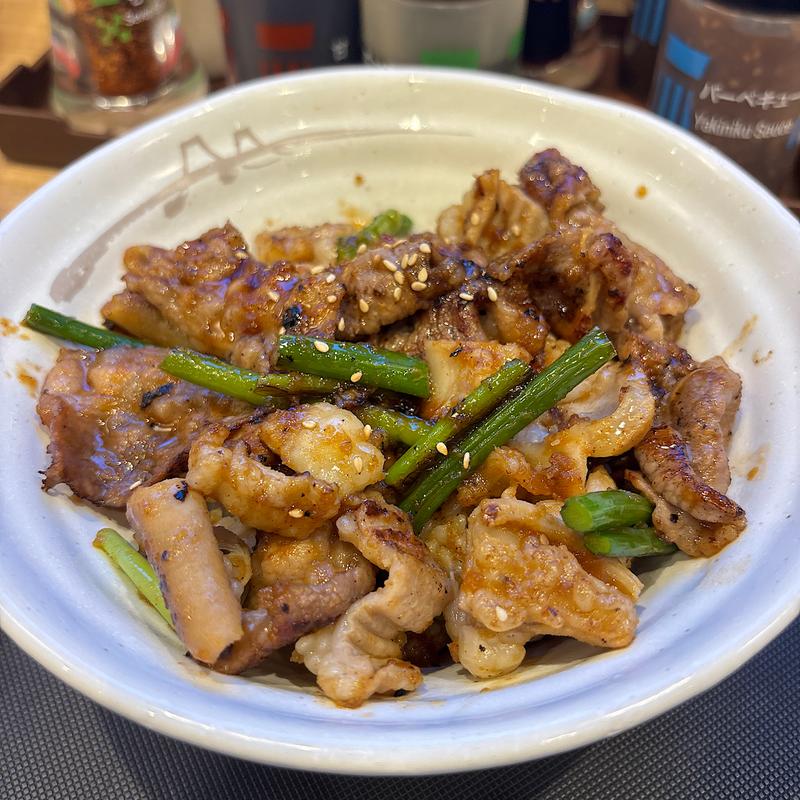 カルビホルモン丼並(松屋 渋谷清水橋店 )