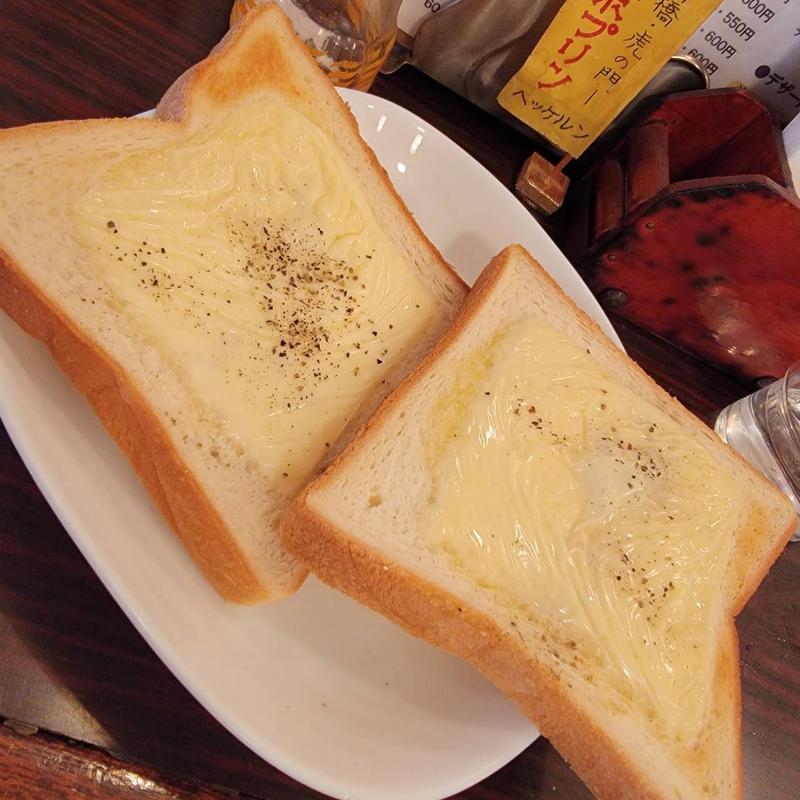 チーズトースト(コーヒー＆プリン へッケルン)