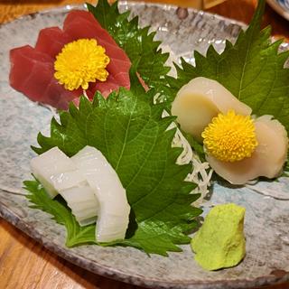 刺身盛合せ(焼鳥と刺身 とりろう)