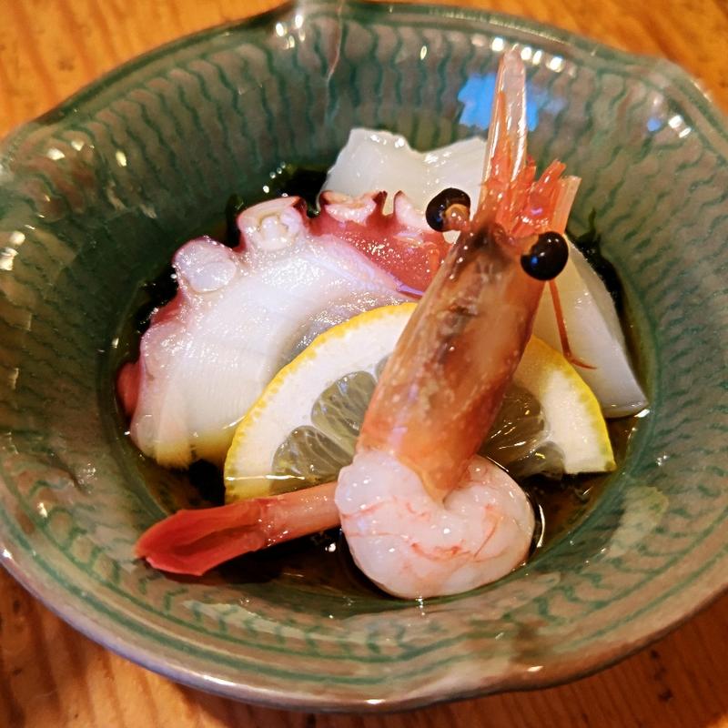 酢の物 盛合せ(焼鳥と刺身 とりろう)