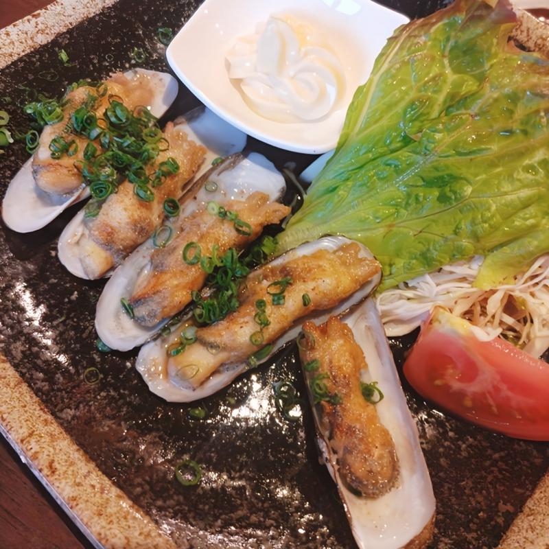 旬 あげまき貝  バター焼き(八千代丸 博多駅前店 )