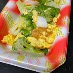 ブロッコリーと玉子の炒め物