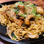 ホルモン焼きそば