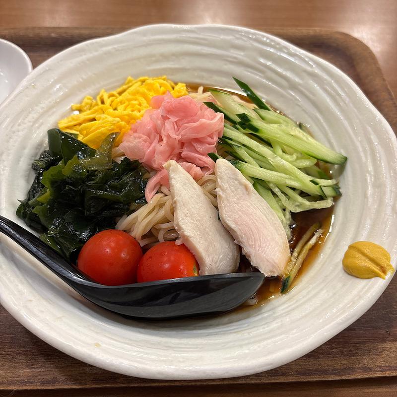 冷し中華　醤油(らーめん直久 新宿西口店)