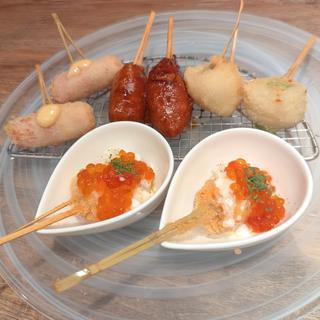 全12品  草馬季節の串揚げ堪能おまかせコース