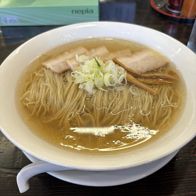 会津山塩と帆立のらぁ麺(うえんで 山鹿店)