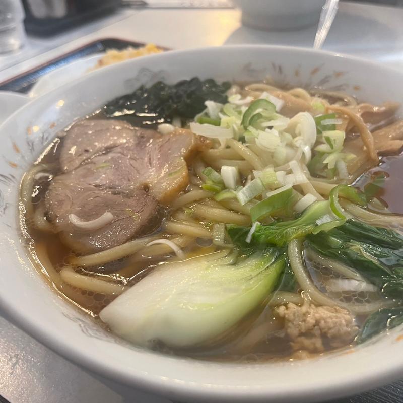 手打ちラーメン（正油）(銀座ヤンヤン)