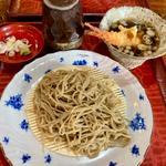 海老つけ天そば（韃靼蕎麦）