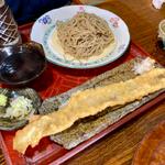 穴子天ざるそば（韃靼蕎麦）
