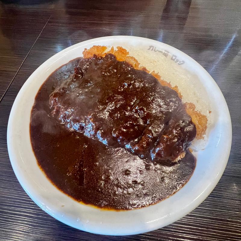 カツカレー(カレー屋ロック )