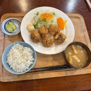 唐揚げ定食(子安温泉 )