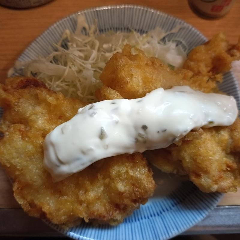 とり天タルタル(晩杯屋 ゼームス坂上店 （バンパイヤ）)